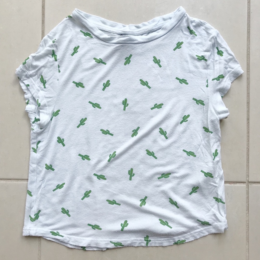 H&M Cactus Graphic Tee